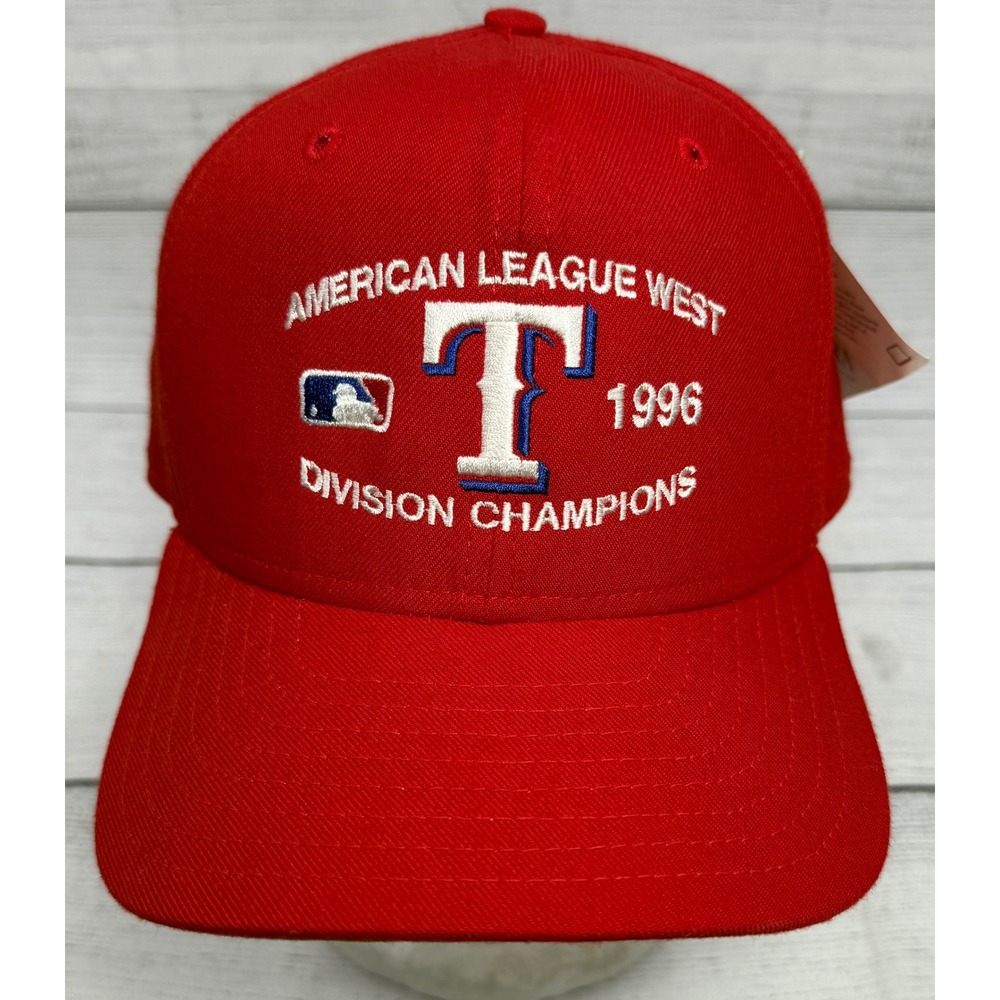 Texas Rangers New Era 1996 American League West Champions Hat Cap